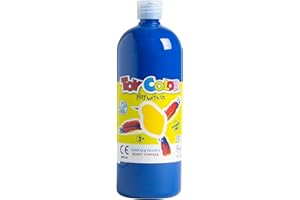 PASUTO Toy Color Tempera Paint | Blue | 1000 ml | Washable Paints for Kids | Poster Paint