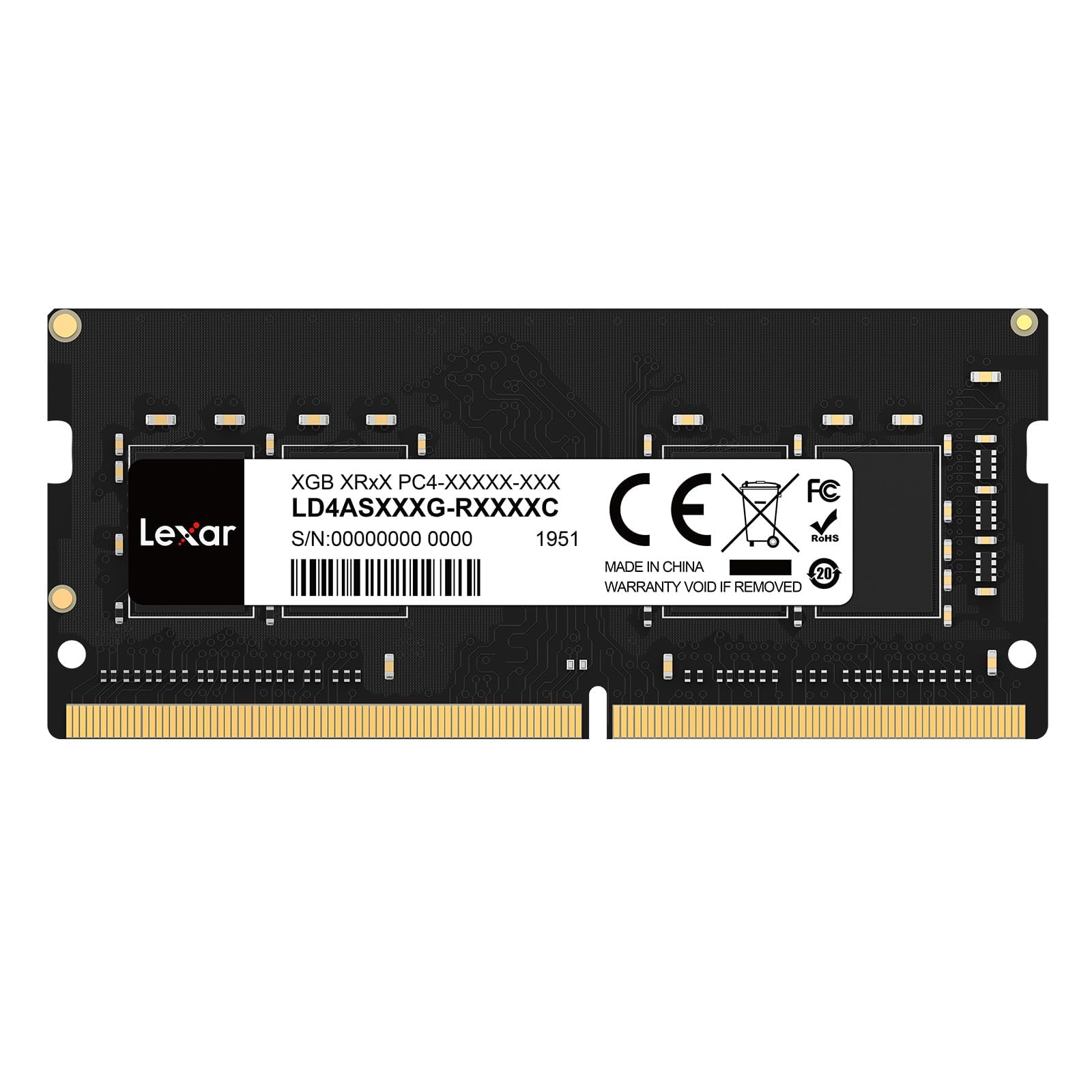 Lexar SODIMM DDR4 RAM 1x16GB 3200MHz CL22