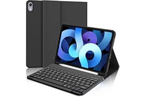WINCHKING Tastiera per iPad Air 5 Generazione, Custodia con Tastiera per iPad Pro 11, Cover Tastiera Bluetooth Magnetica Staccabile Layout Italiano per iPad Air 4/5, iPad Pro 11" 4/3/2/1 Gen, Nero
