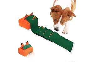 Duuclume Scatola per fazzoletti di Pasqua per cani di peluche, durevole, giocattolo dispensatore per nascondersi e cercare lentamente, per tutte le razze, stimolante la mente, per allenare la mente,