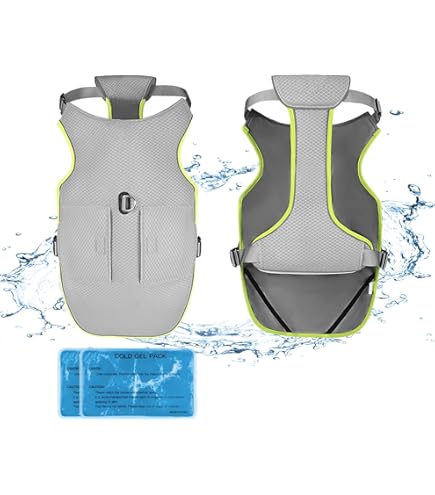 Kühlweste Für Hunde - Sommer Weste Für Kleine & Mittelgroße Hunde