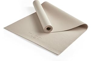 Myga Yoga Mat with Carry Strap – Non-Slip, Lightweight & Durable Exercise Mat for Yoga, Pilates & Fitness – Sweat-Resistant & Easy to Clean – 173cm x 61cm x 4mm - Choice of Colour