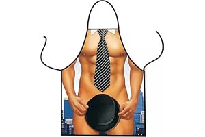 WOO LANDO Grillförkläde för män – 73 x 57 cm – rolig presentidé för grillning (DRESSMAN)