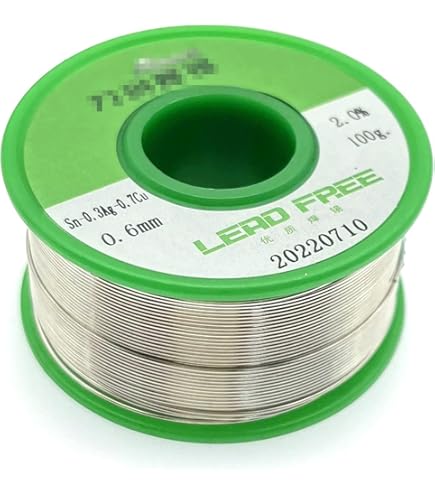Filo Per Saldatura Stagno 99,95% Senza Piombo - 50g, Diametro 1mm, Con Anima Di Colofonia - Foto 2