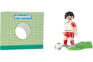 PLAYMOBIL Jugador de fútbol, Polonia (70486), Color Poland