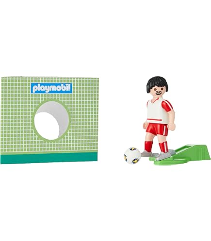 Playmobil 6895 - Joueur De Foot Italien Avec Fonction De Tir