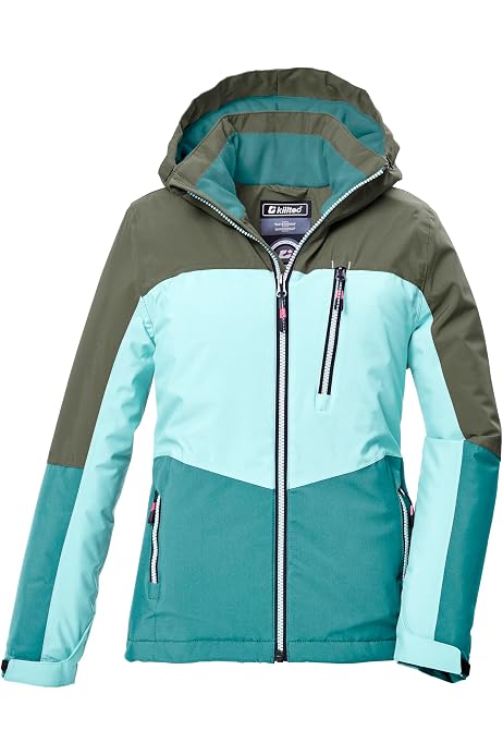 Killtec Skijacke »KSW 183 GRLS SKI JCKT« Wasser- Und Winddichte Kinder-Winterjacke Mit Fleece Und Schneefang