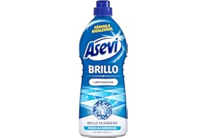 Asevi - Limpiahogar con Bioalcohol Brillo - Limpiador para Todo Tipo de Suelos y Superficies - Abrillanta sin Dejar Marcas - Secado Rápido - Aroma Fresco Duradero - 1100 ml