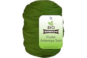 Biostretch Attaches Souples pour Plantes d'Intérieur et de Jardin, Ficelle Écologique Extensible et Respectueuse de l'environnement (Rouleau Olive Éco 20M)