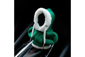 Lohca Gear Knob Hoodie for Car - Gear Stick & Gearstick Cover, Uniquely Styled, Universally Loved Gear Knob Protection – A Truly Creative Gift for Birthday Halloween Christmas, Black