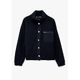 Koton Lacivert Kadın Oversize Ceket 6WAL10088IK