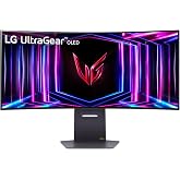 LG UltraGear 34GS95QE-B 34 inch OLED 800R, 21:9 Ultra-WQHD 240Hz, 0.03ms (GtG), DisplayHDR True Black 400 Monitor