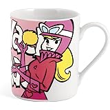 Home Warner Bros Wacky Races Penelope Tazza Mug, Porcellana, 340 cc