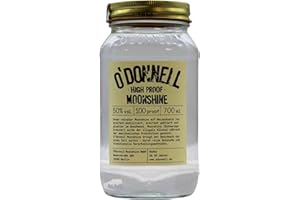 ‎O'DONNELL MOONSHINE O`Donnell Moonshine High Proof Wodka 50% vol., 1 x 700ml