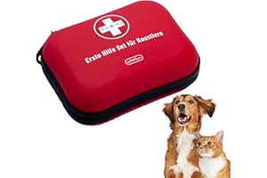 BEPETXPERT Premium- Erste-Hilfe-Set für Hunde, Katzen, Kleintiere, ideal für Haustiere, für Zuhause, beim Wandern oder unterwegs, von Tierärzten entwickelt, Top Design