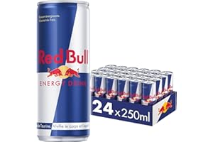 Red Bull Energy Drink, Lot de 24, jetables (24 x 250 ml)