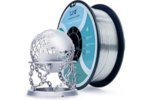 ZIRO Filament jedwab PLA 1,75mm,Filament do drukarki 3D Silk PLA 1,75mm 1kg，Srebro