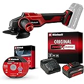 Einhell AXXIO 18/125 Ak&uuml;l&uuml; Taşlama Seti (4,0 Ah Ak&uuml; ve Şarj Cihazı, Kesici Disk Dahildir)