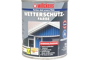 Wilckens Wetterschutzfarbe seidenglänzend, 750 ml, RAL 8017 Schokoladenbraun