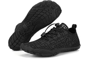 SNUGEASY Hike Footwear Barefoot Shoes Womens Mens Minimalist Wide Toe Zero Drop Shoes Breathable Fashion for Walking Weightlifting Rock Climbing Wrestling Boxing Trail Running