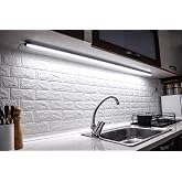 Dokunmatik 120cm Dim Edilebilir Tak &Ccedil;alıştır Led Işık Mutfak, Dolap, Tezgah Altı, Duvar Dekoratif GeceLamba (BEYAZ IŞIK).