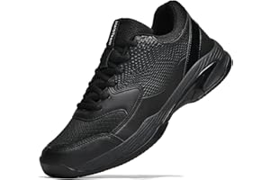 HaloTeam Tennis Shoes Mens Fashion Non Slip Running Trainers Lightweight Breathable Fitness Sport Sneakers for Badminton Squash Volleyball 5 UK-11 UK