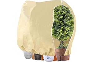 MAILEKT Housse Hivernage Plante, Housse d'Hivernage, 180X120 cm Housse Hivernage pour Plantes, Housse Hivernage, Housse d'Hivernage pour Plante, Housses de Protection pour Plantes