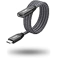 Hoss® Type C Extension Cable, USB 3.1 Gen 2 X 2 (20 Gbps) USB C Male to Female Extension Fast Charging Cable Compatible with Thunderbolt 3 MacBook Pro - 3.3 Feet (1 Meters) – (Black)