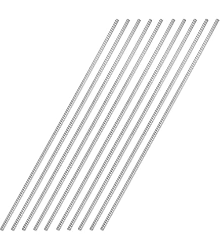 Uxcell 304 Stainless Steel Round Rods 4mm X 350mm For DIY Craft, 2 Pack - View #10