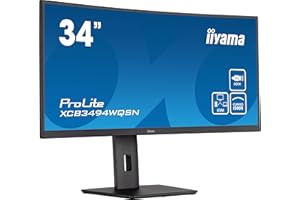 iiyama Prolite XCB3494WQSN-B5 34" LED UWQHD 120Hz FreeSync Curvo USB-C