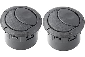 VHEUHZ 2x Innen Dash Air Vent Abdeckung Lüftungsgitter kompatibel mit Renault Master Dacia Logan Sandero Movano Duster 8200212480