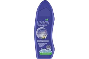 ‎LITAMIN LITAMIN Abendsymphonie Fragrance Care Foam Bath 750 ml - with Lavender & Vanilla Essence Cleans Gently and Contains No Microplastic Particles, Paraben and Silicone-Free
