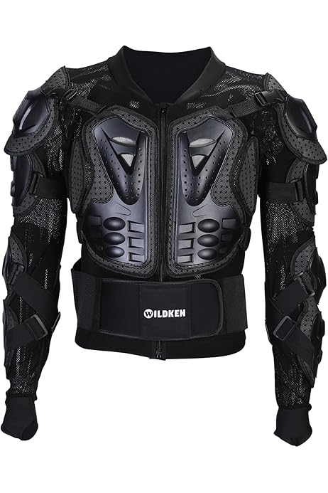 Armatura Protettiva Motocross Yuanu - Per Torace E Schiena, Nero, Taglia L, Per Sport Estremi - Foto 11