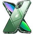 Ringke Fusion Compatible with iPhone 13 Case Back Cover Transparent PC Back TPU Bumper Scratch Resistant Natural Form iPhone 13 Back Cover Case - Clear