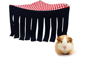 Snowtain Hamster-Zelt,Kleintier Zelt,Kleintier Zelt Haustier Hängematte,Hamster Hängematte Käfige Dekoration Zubehör,Hamster Meerschweinchen Käfige Dekoration Zubehör Kleintierbett Nestbett