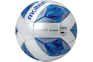 Molten Top Futsalball-F9A4800 weiß/blau/Silber Futsal