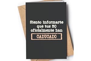 GREETING CARDS FOR EVERYONE Tarjeta de 40 Cumpleaños - Tarjeta de Felicitación Graciosa para alguien que cumple 40 años - Original para 40 Cumpleaños para él, ella, hombre, mujer, mejor amigo, amiga... - EU 24