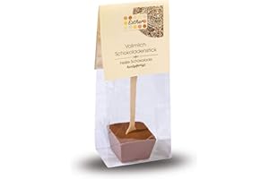 ESTHER CONFISERIE Esther Vollmilchschokoladenstick | Heisse Vollmilch Schokolade 1 St. | Trinkschokolade in Milch auflösbar | kleine Geschenkidee in der kalten Jahreszeit oder zu allen Anlässen wie Geburtstag, Muttertag oder Weihnachten