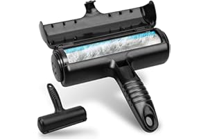 USION Pet Hair Remover Brush - Reusable Dog Hair Removal for Dogs and Cats, Animal Cat Hair Removal Brush Easy to Clean Fixed Areas Pet Fur from Carpet, Furniture, Rugs, Bedding and Sofa