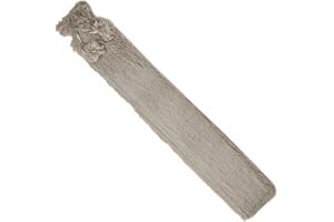 DS LIVING Luxury Hot Water Bottle with Faux Fur Cover, Soft Fluffy Long Cosy Fleece, 1.8L Capacity (Pebble Grey)