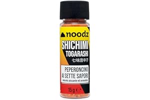 Noodz Shichimi Togarashi: miscela di spezie piccante e aromatica. Artigianale, Made in Italy (15g)
