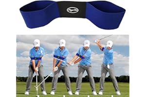 WENJION 1 supporto per allenamento di swing da golf, con fascia da braccio, attrezzatura da allenamento per correzione della postura, aiuto professionale per allenamento di golf, per allenamento di swing e