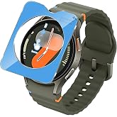 Rongep Samsung Galaxy Watch 7 44mm i&ccedil;in Kolay Uygulama Aparatlı Ekran Koruyucu 9H Sertliğinde &Ccedil;izilmeye Karşı Koruyan Dokunma
