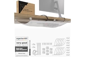 Kabelnät för skrivbord – Flexibel kabelorganisation under skrivbord