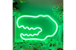 YUEYYNS Insegne al Neon a Dinosauro,Luci al neon USB o Alimentato a Batteria Dinosauro Neon Sign LED Dinosauro Neon Signs Adatto Per la Decorazione Festiva Del Bar Per Feste in Camera