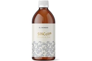 Dr. Wunder® SiliCell 500ml: silicio organico altamente concentrato (acido silicico) da equiseto || per ossa, articolazioni e tendini forti - per una bella pelle, capelli e unghie