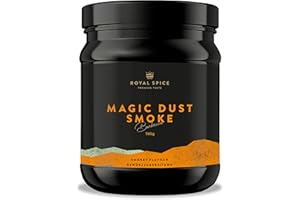 ‎ROYAL SPICE Royal Spice Magic Dust Smoke BBQ Rub - 700g Dose BBQ Gewürzmischung mit geräucherter Paprika und Rauch für unwiderstehlichen Geschmack zum Barbeque