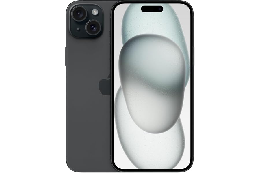 Apple iPhone 15 Plus (128 GB) - Schwarz (Generalüberholt)