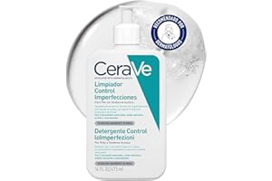 CeraVe Detergente Controllo Imperfezioni, Per Pelle Grassa con Tendenza Acneica, Azione Purificante, Imperfezioni Ridotte, Con Acido Salicilico e Argilla Purificante, 473 ml