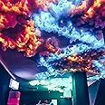 LXLHZD 3D Thunder Cloud Light, Cotton Lightning Cloud Colorful Atmosphere Night Light, DIY Bar Decoration Led Light Strip, Gaming Room Background, 16Ft